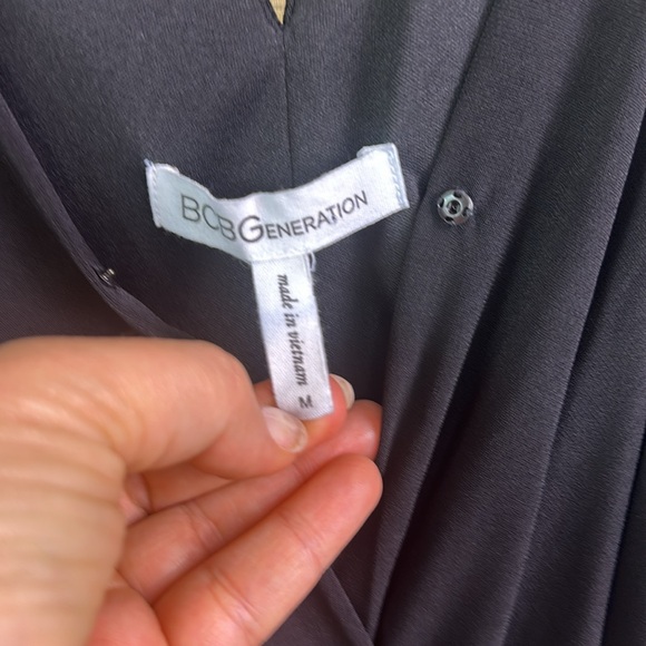 BCBGeneration Black High-Low Midi Dress, Size M, NWOT - Picture 8 of 14